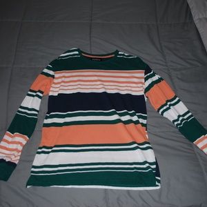 PacSun Striped Relaxed Long Sleeve